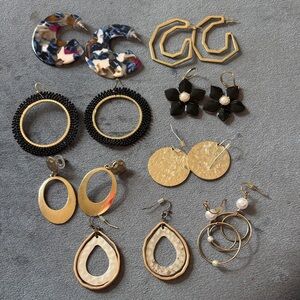 Eight (8) Earring Sets